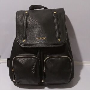 Calvin Klein Hudson Bubble‎ Lamb Flap Backpack